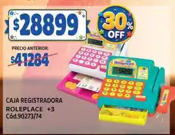 Supermercados Yaguar Off - caja registradora cód.90273/74 oferta