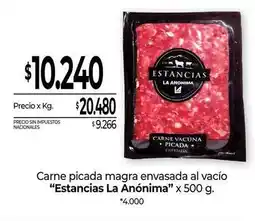 La Anonima Carne picada magra oferta