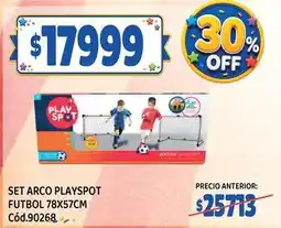 Supermercados Yaguar Off - set arco playspot futbol 78x57cm cód.90268 oferta