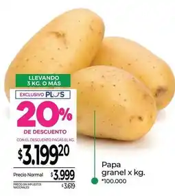 La Anonima Papa granel oferta