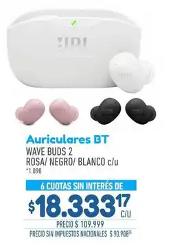 La Anonima Jbl - wave buds 2 oferta