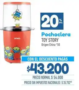 La Anonima Atma - pochoclera toy story oferta