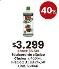 Coto Chuker - edulcorante clásico oferta