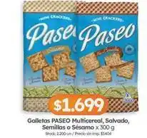 Cordiez Paseo - galletas multicereal, salvado, semillas o sésamo oferta