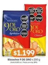 Cordiez 9 de oro - bizcochos oferta
