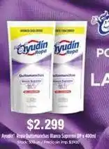 Cordiez Ayudin - ropa quitamanachas blanco supremo oferta