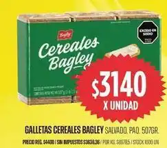 Supermercados Vea Bagley - galletas cereales oferta