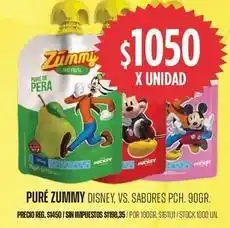 Supermercados Vea Puré zumy disney, vs. sabores pch oferta