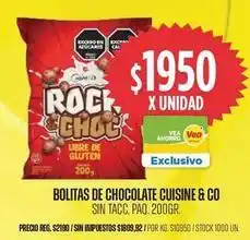 Supermercados Vea Bolitas de chocolate oferta