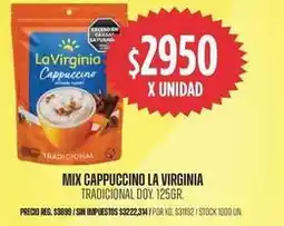 Supermercados Vea La virginia - cappuccino tradicional oferta