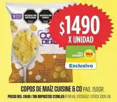 Supermercados Vea Copos de maíz oferta