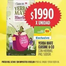 Supermercados Vea Yerba mate oferta