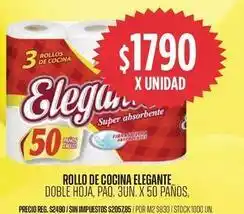Supermercados Vea Elegante - rollo de cocina doble hoja oferta