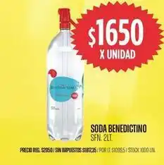 Supermercados Vea Soda oferta