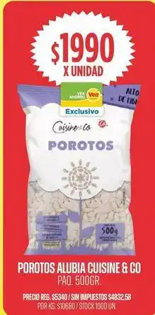 Supermercados Vea Porotos alubia oferta