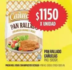 Supermercados Vea Cañuelas - pan rallado oferta