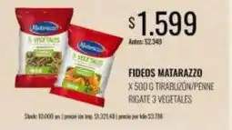 Supermercados Tadicor Matarazzo - fideos oferta