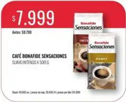 Supermercados Tadicor Bonafide - café bonafide sensaciones oferta
