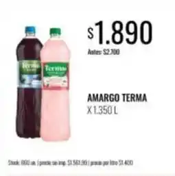 Supermercados Tadicor Terma - amargo terma oferta