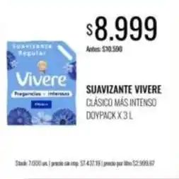 Supermercados Tadicor Vivere - suavizante oferta