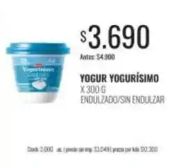 Supermercados Tadicor Yogurísimo - yogur yogurísimo oferta