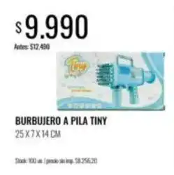 Supermercados Tadicor Burbujero a pila oferta