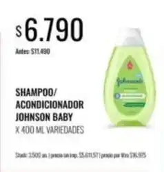 Supermercados Tadicor Shampoo/acondicionador oferta