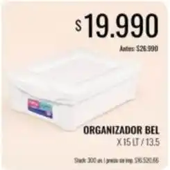 Supermercados Tadicor Organizador oferta