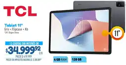 La Anonima Tcl tablet 11" oferta