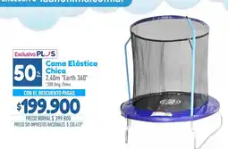 La Anonima Earth 360 cama elástica chica oferta