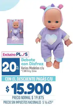 La Anonima Little Delfite bebote con disfraz oferta