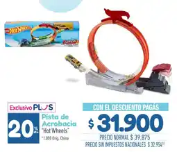 La Anonima Hot wheels pista de acrobacia oferta