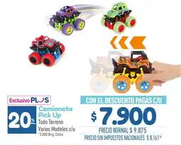 La Anonima Exclusivo PLUS Camioneta Pick Up oferta
