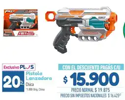 La Anonima Nerf fast pistola lanzadora oferta