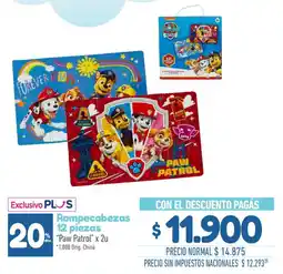 La Anonima Paw patrol rompecabezas oferta