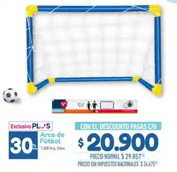La Anonima Play SP arco de fútbol oferta