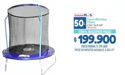 La Anonima Earth 360 cama elástica chica oferta