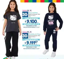 La Anonima Kitty Buzo de Frisa %Infantil con Estampa oferta