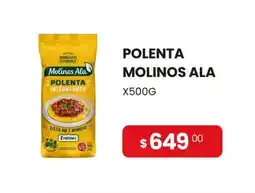 Piantoni Supermayorista Molinos Ala polenta instantánea oferta