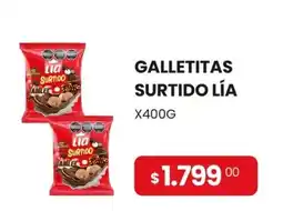 Piantoni Supermayorista Lía galletitas surtido oferta