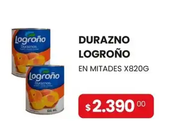 Piantoni Supermayorista Logroño durazno oferta