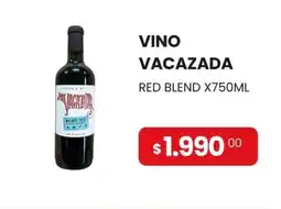 Piantoni Supermayorista Vacazada vino red blend oferta
