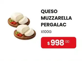 Piantoni Supermayorista Pergalac queso muzzarella oferta
