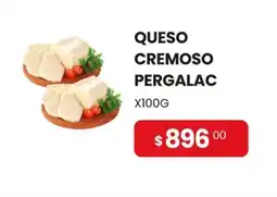 Piantoni Supermayorista Pergalac queso cremoso oferta