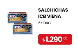 Piantoni Supermayorista Icb salchichas viena oferta