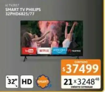 Cetrogar Philips Smart TV 32PHD6825/77 oferta