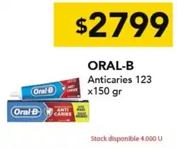 Nini Mayorista Oral-b anticaries 123 oferta