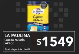 Nini Mayorista La paulina queso rallado oferta