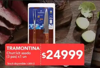 Nini Mayorista Tramontina churr.kit asado oferta