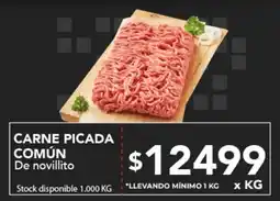 Nini Mayorista Carne picada común de novillito oferta